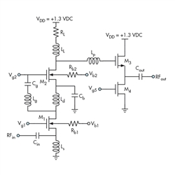 RF Low-noise amplifier IC